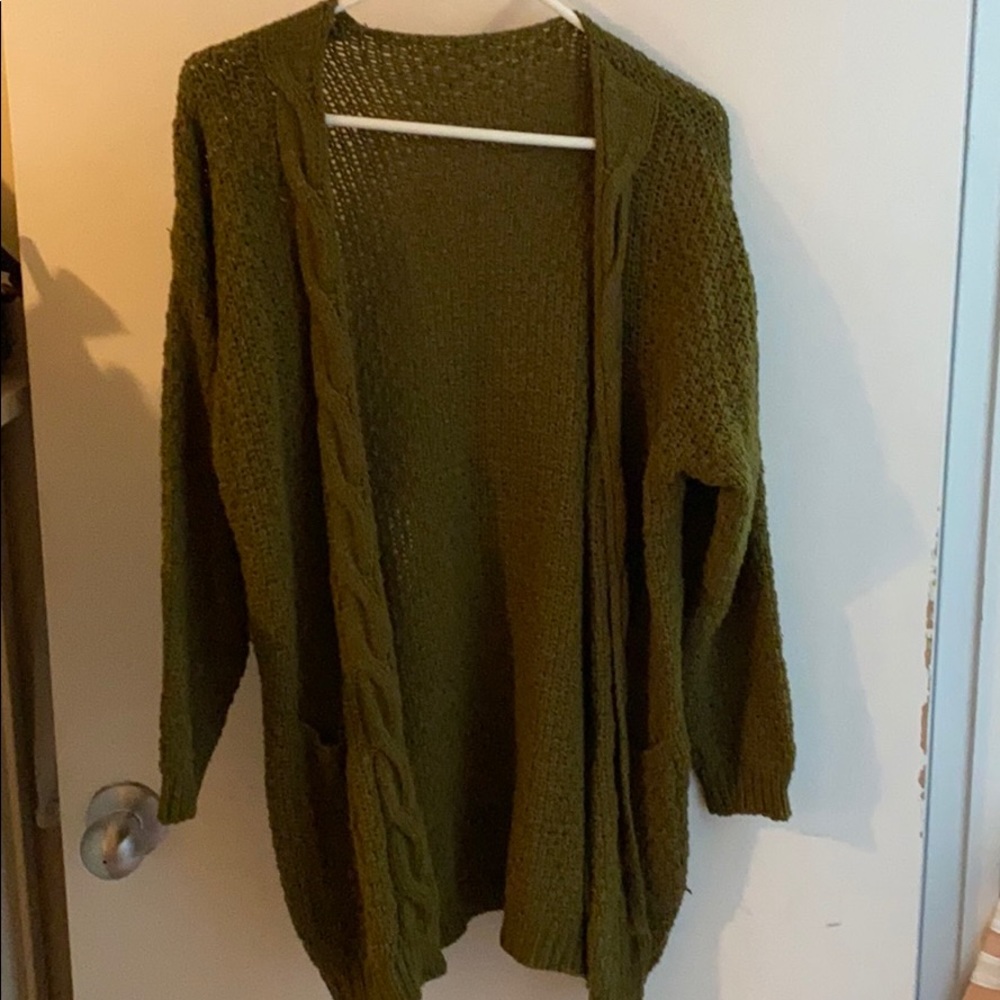 Knit cardigan